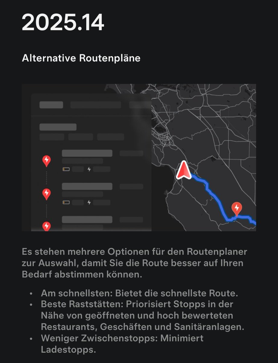 Herr_Dolle's tweet image. Hab gerade das Update 2025.14 #SpringUpdate bekommen. Hier meine Patchnotes @NotATeslaApp @EFIEBER_ANDRE 1/2