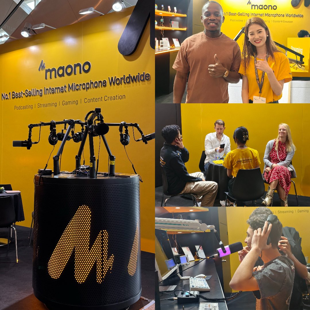 JpMaono's tweet photo. /
#Maono
🎶世界へ、音を探しに
\
#HKTEC 出展中です!
📍Booth No.1CON-002
📅April 13-16, 2025
ご来場の際はぜひお立ち寄りください✨
#InternetMicrophone https://t.co/fYeFQg3kbq