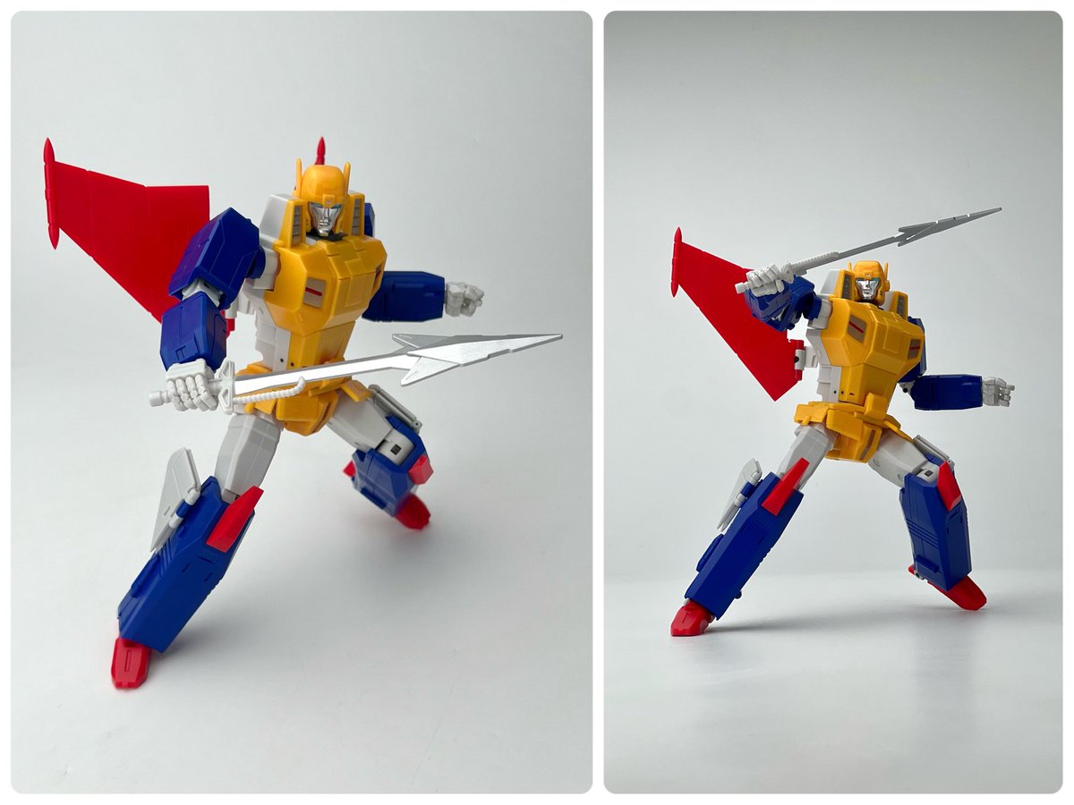 fans_hobby's tweet photo. MB-32 Full colour test shot - Robot mode (There will be still some additional spray paints details to be added in actual production)!
#fanshobby #thirdpartytransformers #mb32 https://t.co/Ayzt8gXuBn
