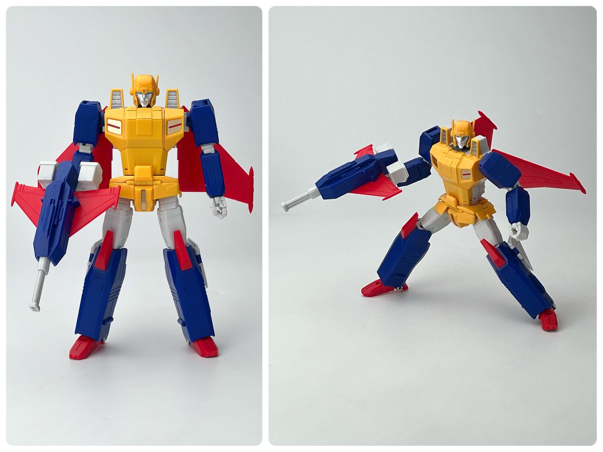 fans_hobby's tweet photo. MB-32 Full colour test shot - Robot mode (There will be still some additional spray paints details to be added in actual production)!
#fanshobby #thirdpartytransformers #mb32 https://t.co/Ayzt8gXuBn