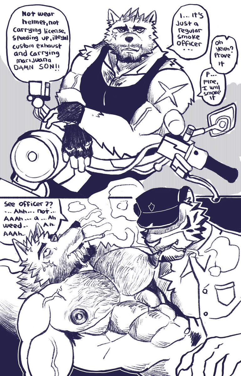 ThunderWolfDen's tweet photo. Viktor getting caught not wearing helmet, carrying ID, Illegal custom bike and…… https://t.co/OGQ2rsqiz6