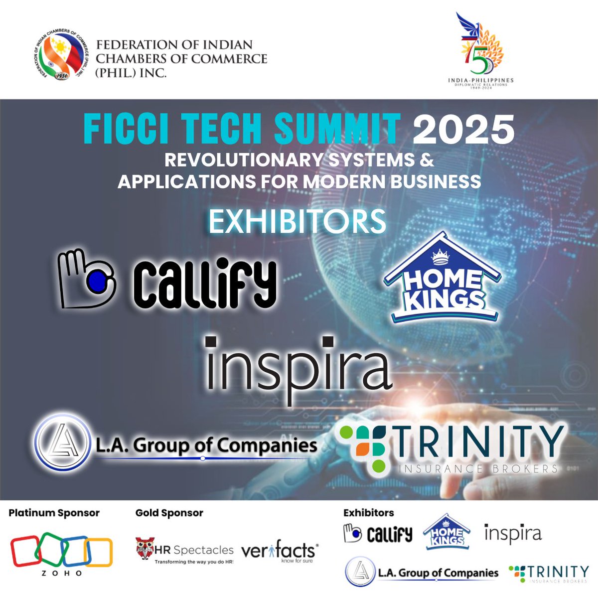 FicciPh's tweet image. 🚀 𝐉𝐨𝐢𝐧 𝐔𝐬 𝐚𝐭 𝐅𝐈𝐂𝐂𝐈 𝐓𝐞𝐜𝐡 𝐒𝐮𝐦𝐦𝐢𝐭 𝟐𝟎𝟐𝟓 𝐚𝐧𝐝 𝐌𝐞𝐞𝐭 𝐎𝐮𝐫 𝐄𝐱𝐡𝐢𝐛𝐢𝐭𝐨𝐫𝐬!

Check our Facebook Post here: tinyurl.com/5drfnkvf

#FICCITechSummit2025 #FICCI #InnovationAndExcellence #TechForTomorrow