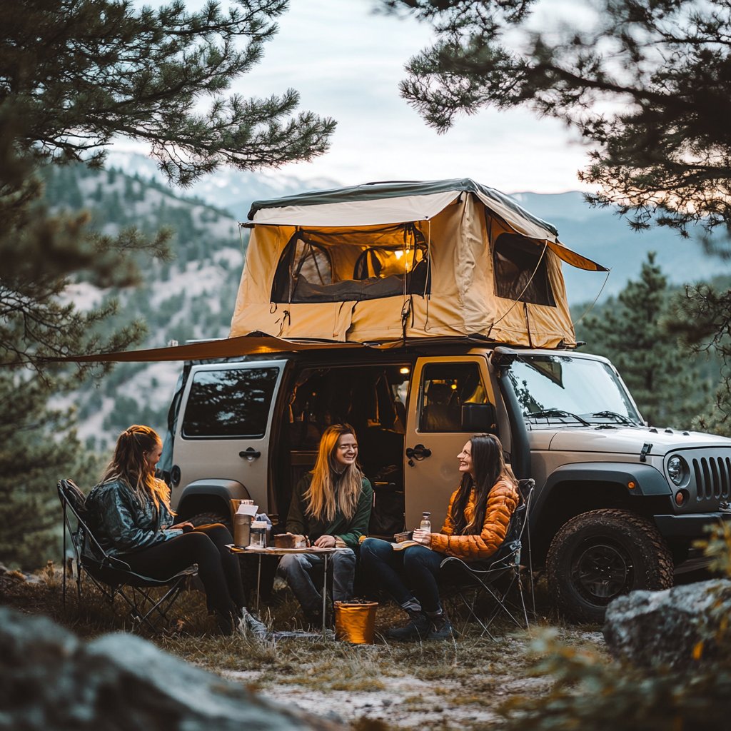 sundaycampers's tweet image. Join the outdoor community! 🏕️ Share your camping tips and experiences with us using #RooftopTents. Let’s connect! 🌍 #CampingLife #AdventureCommunity
