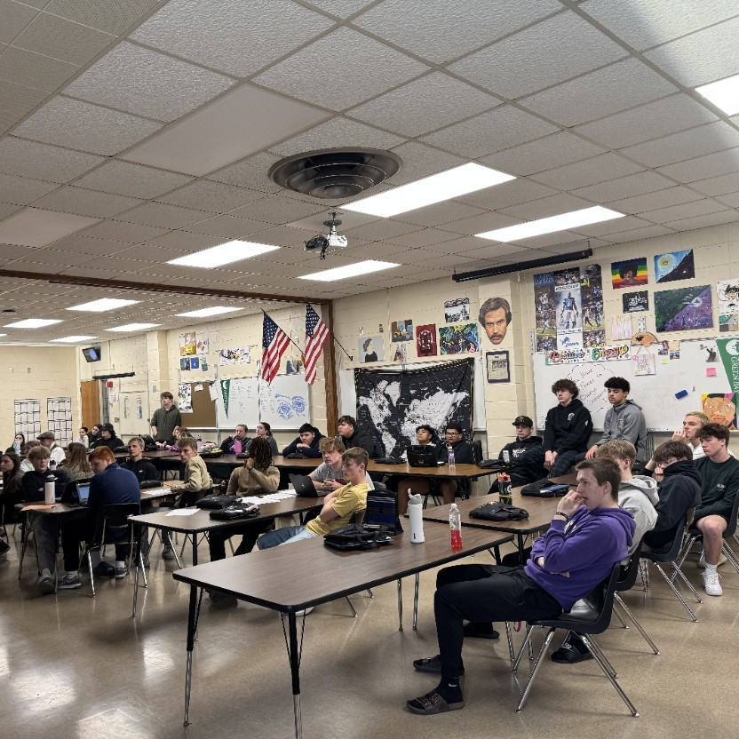 The AP History students held an mock Election of 1912 in Mr. Zablocki's class today.

AP History is one of five AP courses SFHS has to offer.