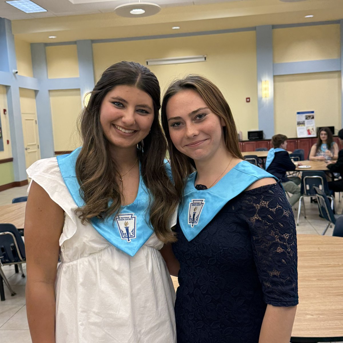 I was inducted into the National Honor Society tonight along side my friend and teammate <a href="/HornerMadelyn7/">Madelyn Horner</a> <a href="/NewmanCrusaders/">Cardinal Newman High School</a>