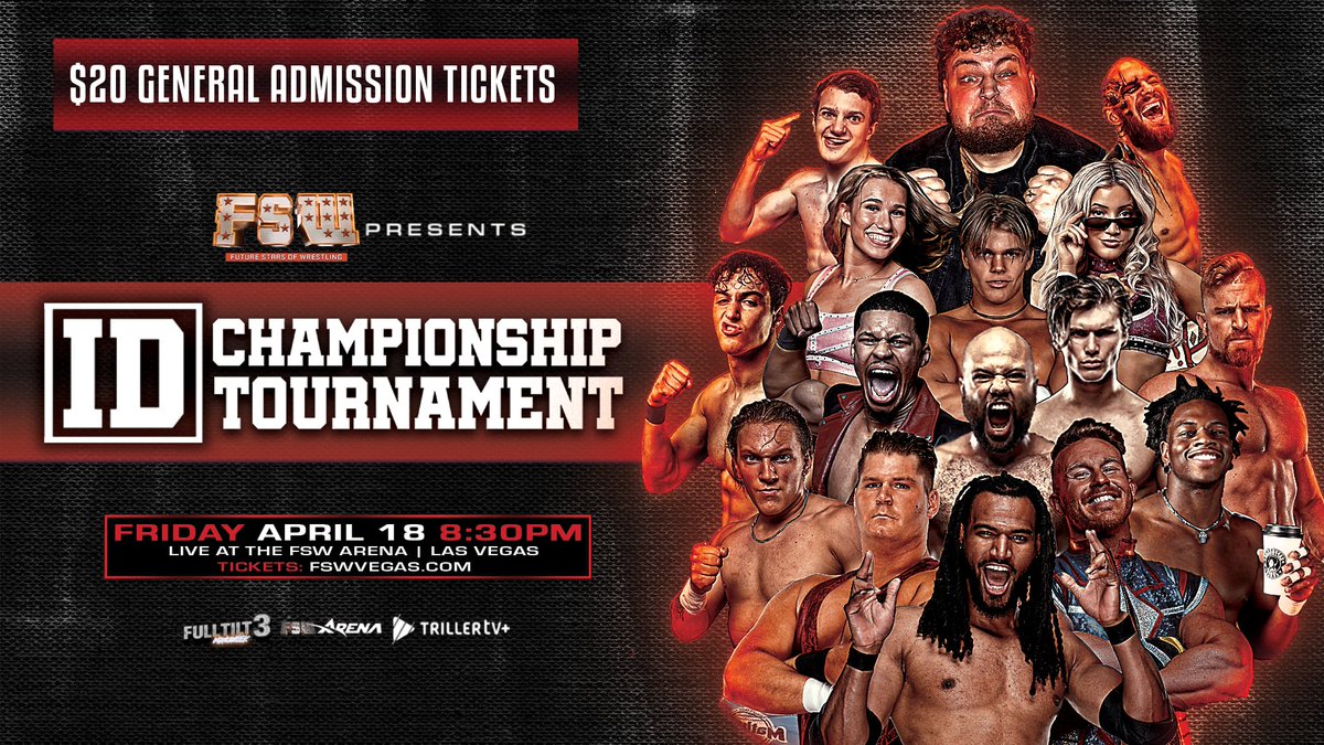 WWE ID (@wweid) on Twitter photo Looking for the best deal of #WrestleMania week in Las Vegas?
It's only $20 to attend <a href="/FSWVegas/">๐๐จ๐ง๐จ๐ฅ๐ ๐ฆ๐ง๐๐ฅ๐ฆ ๐ข๐ ๐ช๐ฅ๐๐ฆ๐ง๐๐๐ก๐</a> presents the ID Tournament!
See #WWEID Title Tournament matches with talent seen on #WWEEvolve
Tix & Info: eventbrite.com/e/id-championsโฆ Looking for the best deal of #WrestleMania week in Las Vegas?
It's only $20 to attend <a href="/FSWVegas/">๐๐จ๐ง๐จ๐ฅ๐ ๐ฆ๐ง๐๐ฅ๐ฆ ๐ข๐ ๐ช๐ฅ๐๐ฆ๐ง๐๐๐ก๐</a> presents the ID Tournament!
See #WWEID Title Tournament matches with talent seen on #WWEEvolve
Tix & Info: eventbrite.com/e/id-championsโฆ