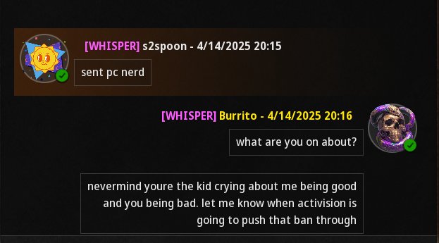 My goal is to eventually get false banned on a cod and if I keep playing how I am I can see it being very soon.