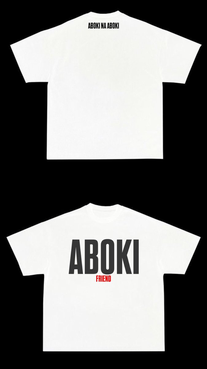 svkuvmr's tweet photo. ABOKI.
Funny name till you realize it means friend.
Proud to be one.
₦10,000 — no profit, just love.
For the Community.
ABOKI NA ABOKI. https://t.co/FWPLrw2eFl