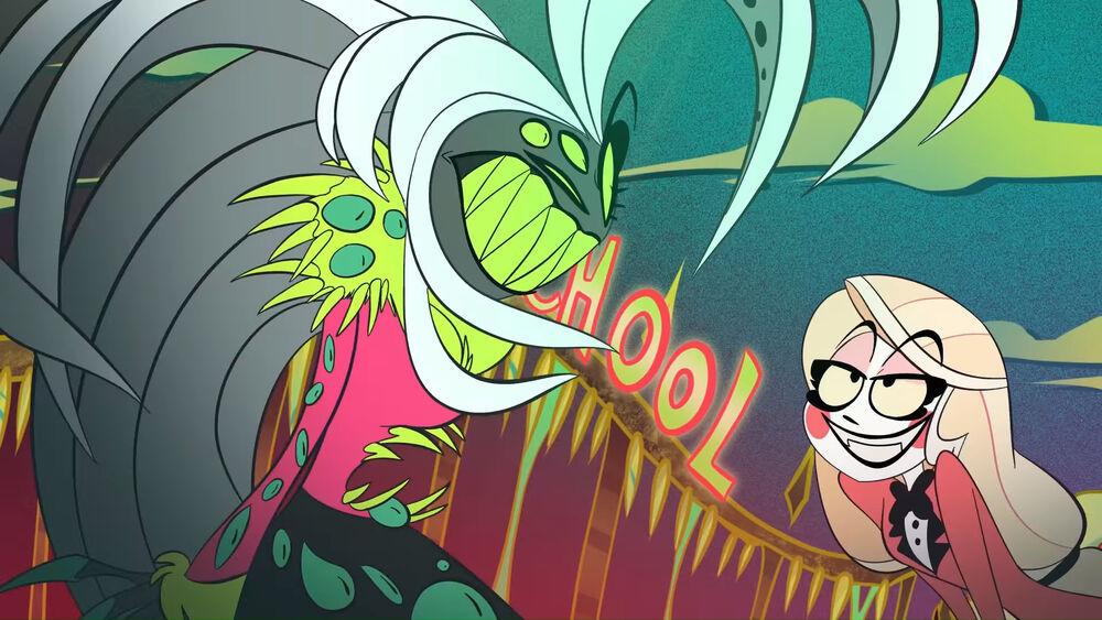 Yahboi2006's tweet photo. I just had a realization....These fuckers are just Wicked but opposite
#CharlieMorningstar #HelsaVonEldritch #HazbinHotel #EldritchStar #Chelsa https://t.co/m9WahgY7ny