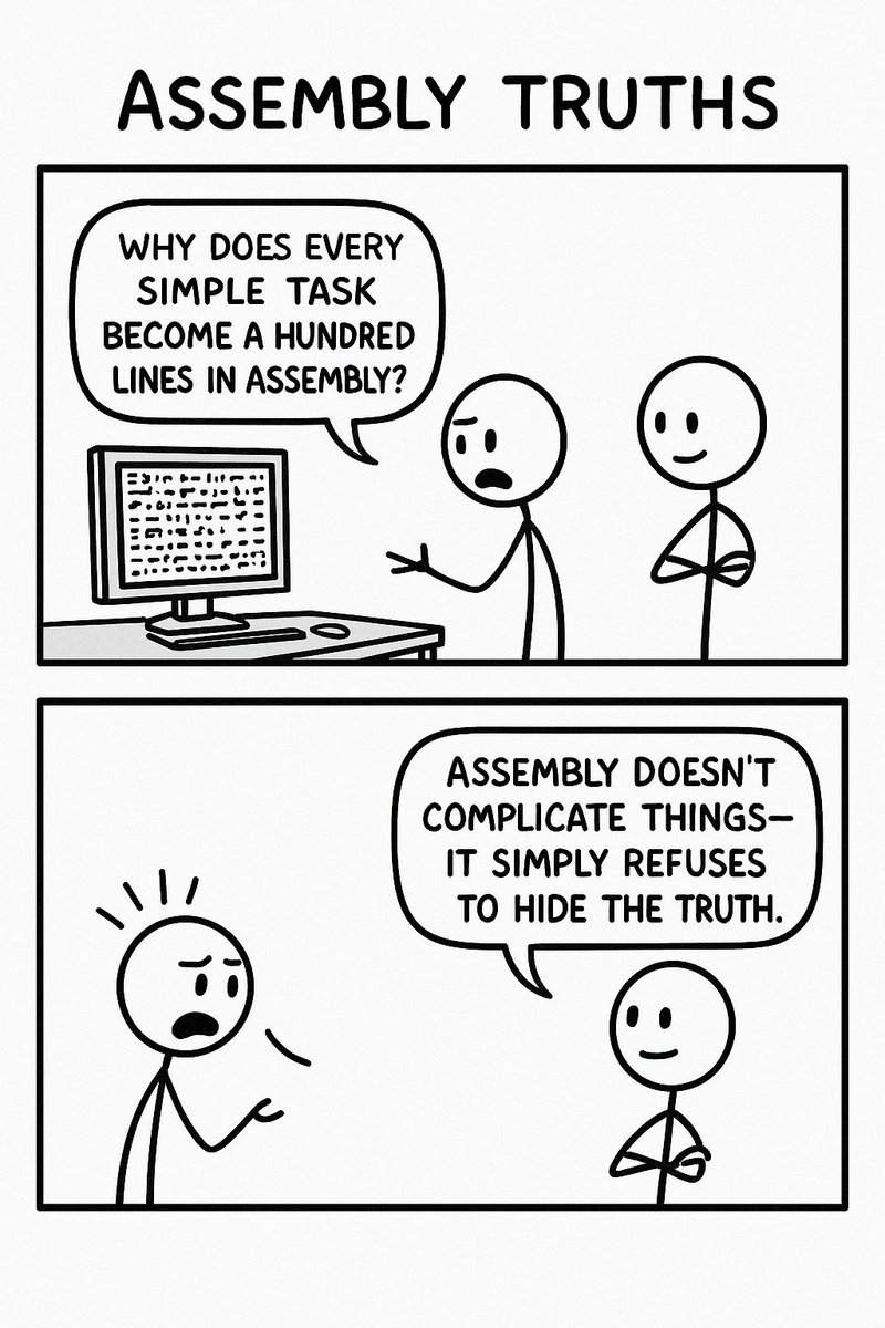 isharduld's tweet image. Every line is a peek behind the curtain of abstractions