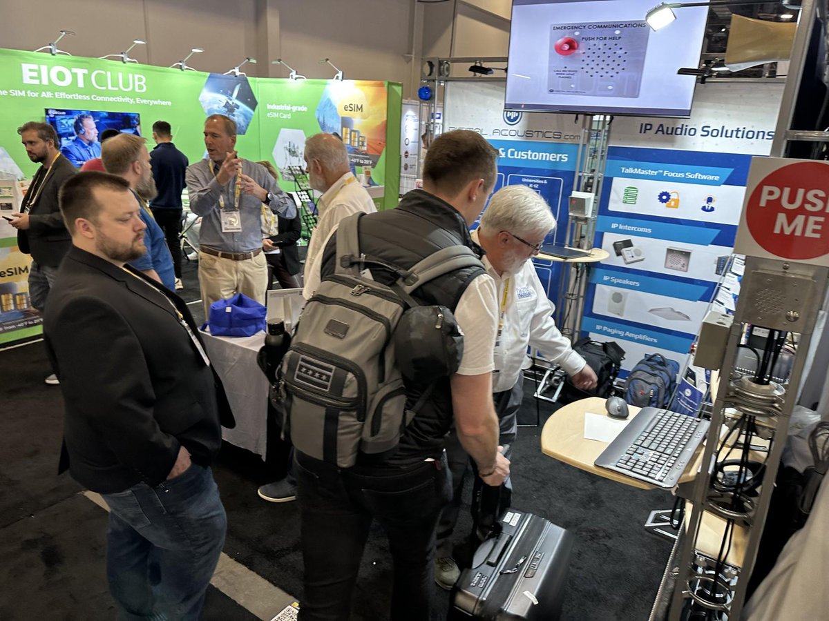 DigiAcoustics's tweet photo. A big thank you to everyone who stopped by our booth (#2051) and joined us at our cocktail party during ISC West.  We showcased our HD IP audio communications solutions.
Please feel free to contact us at salesinfo@digitalacoustics.com. 
#DigitalAcoustics #ISCWest #HDIPaudio https://t.co/okpdmbHTtu