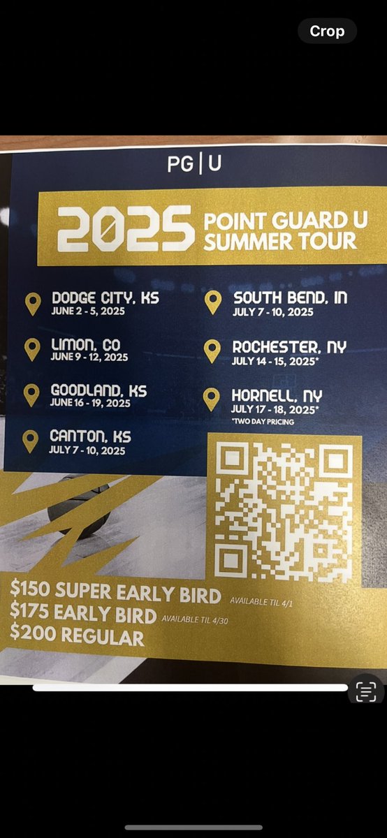 Going to be a great summer of basketball. Get signed up at one of our 6 camps in 4 states. 🏀🏀