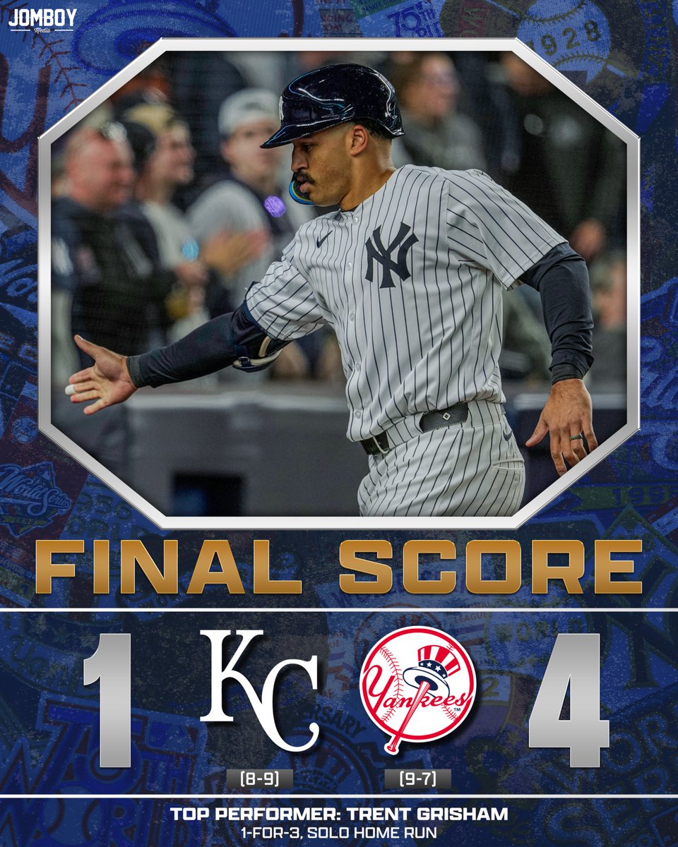 TalkinYanks's tweet photo. Yanks pick up a W to start the week! https://t.co/dR8nBFQiko