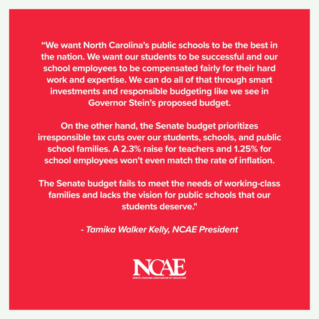 North Carolina Association of Educators (@ncae) on Twitter photo 