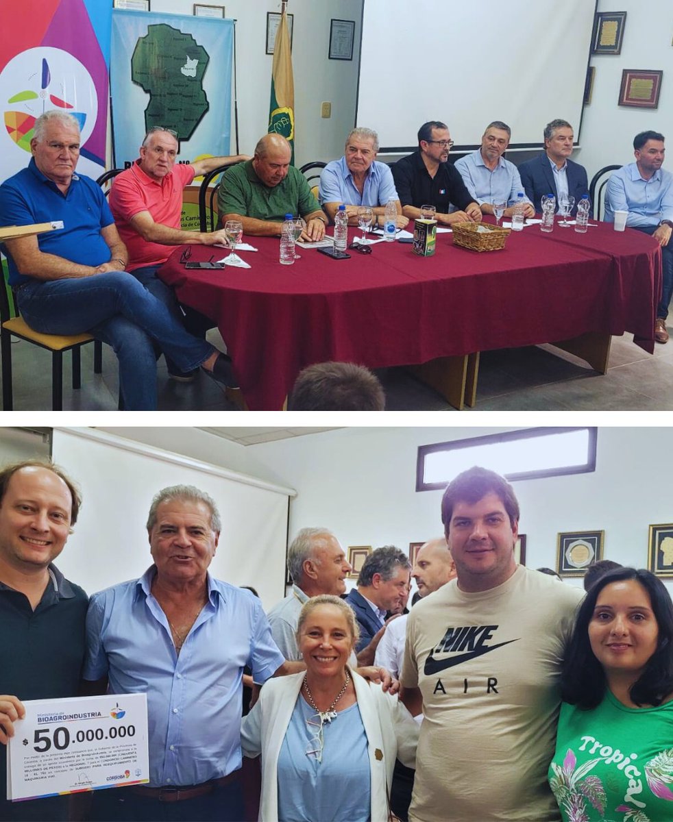 Municipalidad de El Tío (@municipioeltio) on Twitter photo Subsidio a #ConsorcioCamineroElTio de <a href="/SergioBussoOK/">Sergio Busso</a> del <a href="/MinAgriCba/">Ministerio de Bioagroindustria de Córdoba</a> reafirmando compromiso con el desarrollo y conectividad  de nuestros caminos rurales. Subsidio a #ConsorcioCamineroElTio de <a href="/SergioBussoOK/">Sergio Busso</a> del <a href="/MinAgriCba/">Ministerio de Bioagroindustria de Córdoba</a> reafirmando compromiso con el desarrollo y conectividad  de nuestros caminos rurales.