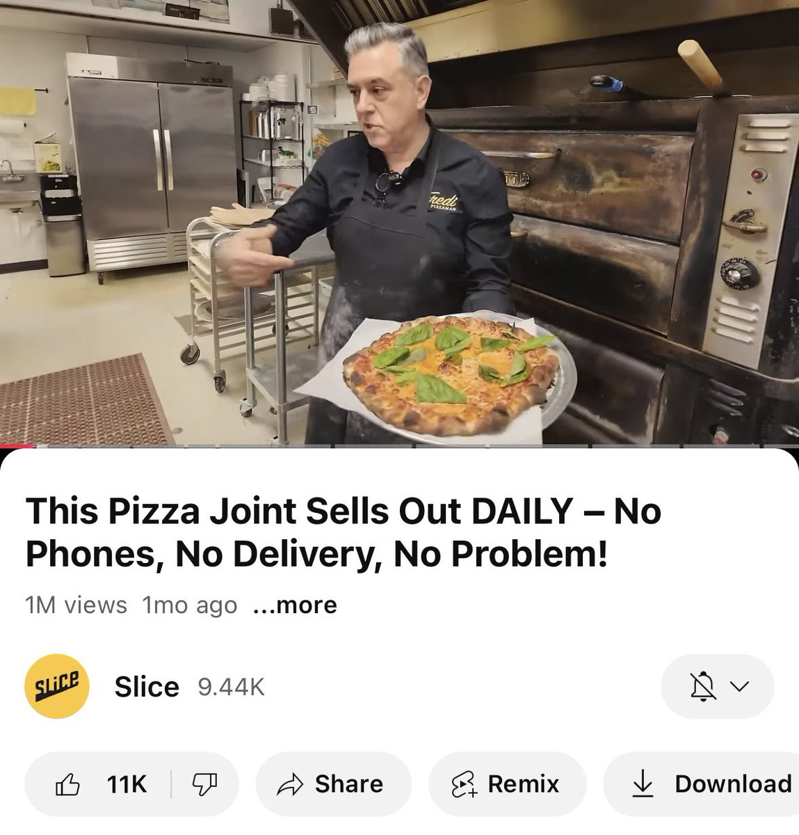 Ilir π (@ilirsela) on Twitter photo Congrats on 1 Million views <a href="/FrediThePizzamn/">Fredi The PizzaMan</a> ππ and great job by <a href="/thebruceirving/">BRUCE IRVING π</a> the βPizza Insiderβ by <a href="/slice/">Slice π</a> Congrats on 1 Million views <a href="/FrediThePizzamn/">Fredi The PizzaMan</a> ππ and great job by <a href="/thebruceirving/">BRUCE IRVING π</a> the βPizza Insiderβ by <a href="/slice/">Slice π</a>