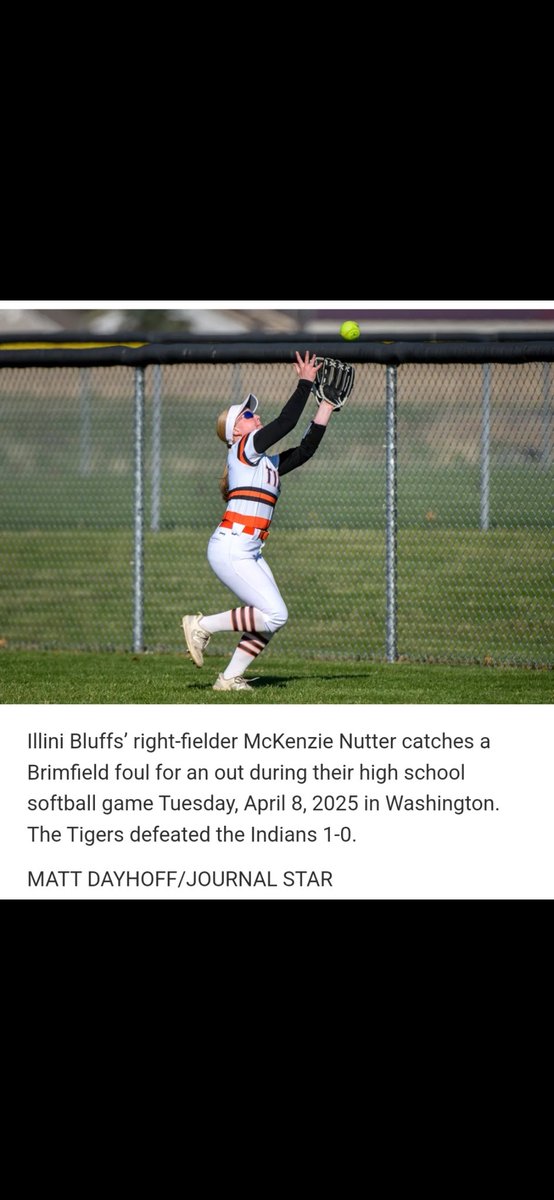 mckenzienutter's tweet photo. IB is having a good start to the season, let’s keep it up! Go Tigers!! https://t.co/ENwShJDtff