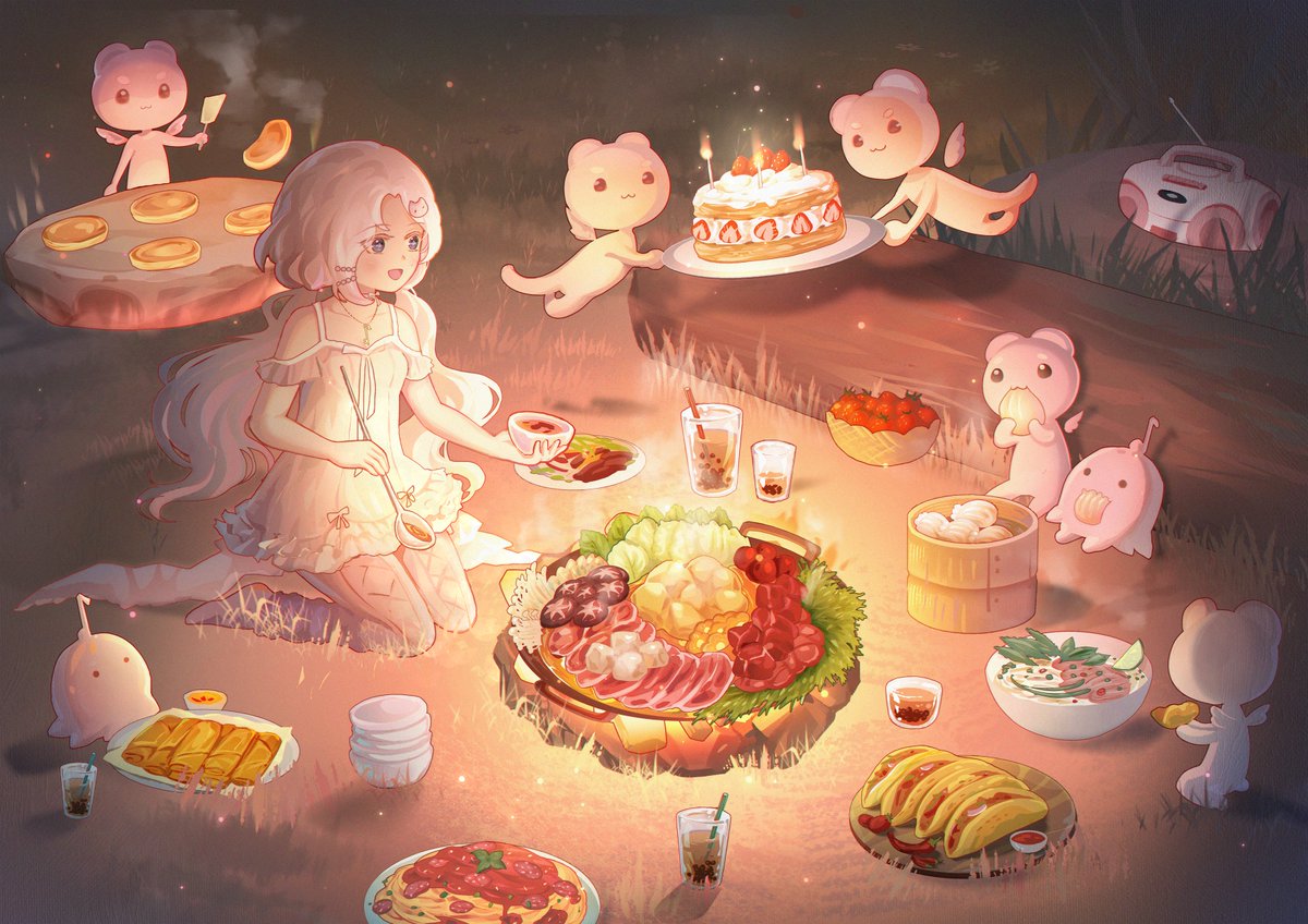 milkymilktea 🗝🩰 (@_milkymilktea) on Twitter photo fuwabudzb celebrating with kanon her 0th birthday dungeon meshi style!! (but its the food we share in the discord server)
with kanon, we always eating good ψ(._. )>
🎨amazing art by the <a href="/cainlawiet2/">Cain 🐬Vgen open!</a>
#KanonInBday #melotelier fuwabudzb celebrating with kanon her 0th birthday dungeon meshi style!! (but its the food we share in the discord server)
with kanon, we always eating good ψ(._. )>
🎨amazing art by the <a href="/cainlawiet2/">Cain 🐬Vgen open!</a>
#KanonInBday #melotelier