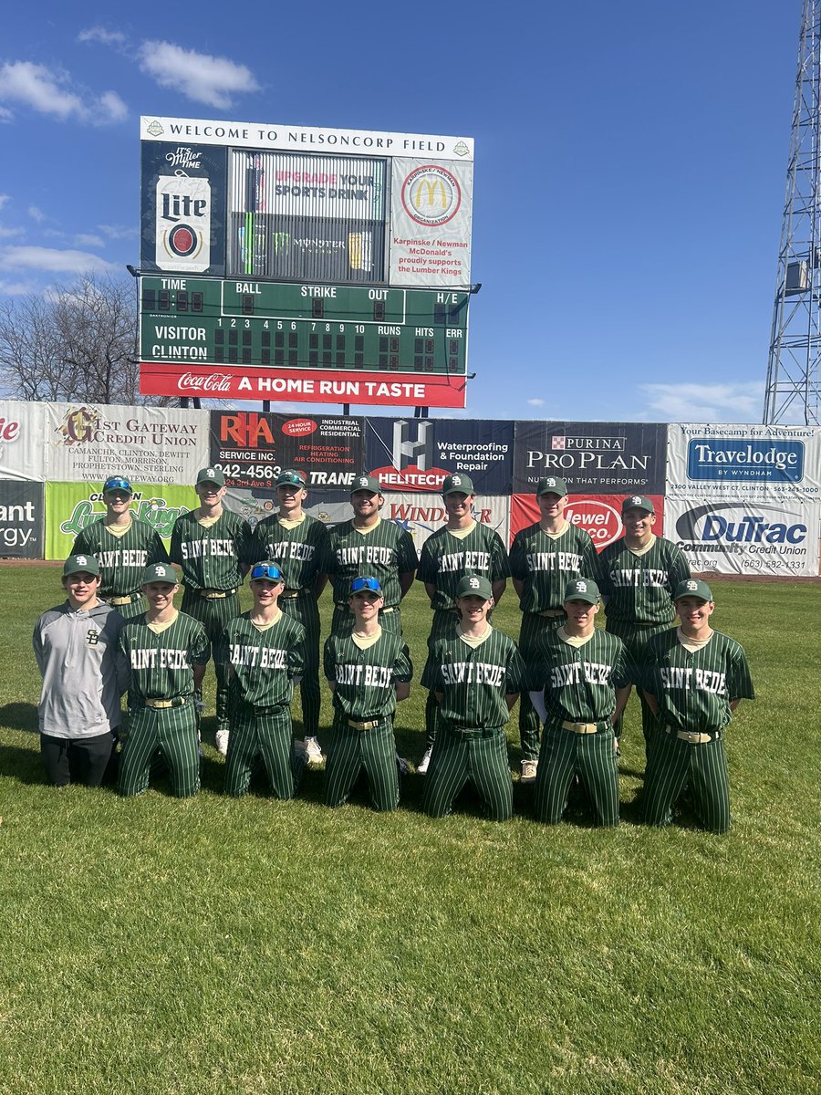 Nelson Corp Field <a href="/LumberKings/">Clinton LumberKings</a> 
#GoBruins🐻⚾️