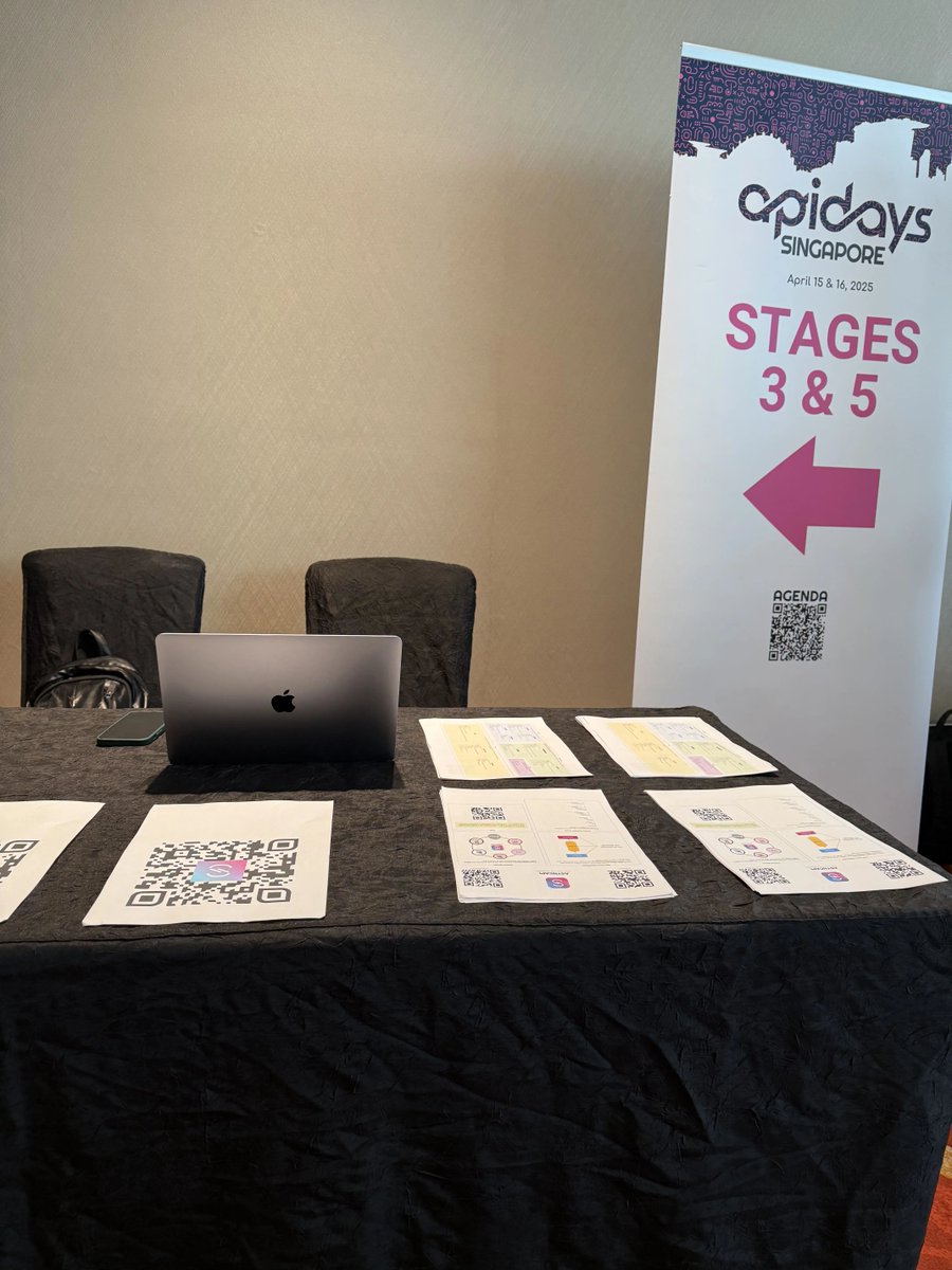 AsyncAPISpec's tweet photo. APIdays Singapore starts today, and so does AsyncAPI. ๐
Although the AsyncAPI track is not until tomorrow, we are more than happy to share our cheat sheet with you and tell you everything you need to get started with the AsyncAPI spec.
So, see you at the booth?
#AsyncAPIConf https://t.co/DDPZTGzx1i