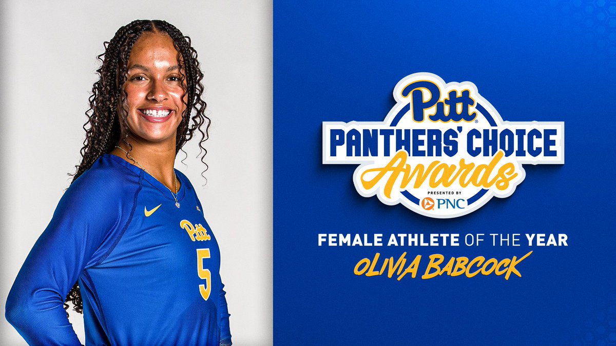 Pitt_ATHLETICS's tweet image. The Male and Female Athlete of the Year Awards are presented to the student-athletes who had the most outstanding athletic performances of the past year of competition &amp;amp; were instrumental in individual &amp;amp; team success.  

The 2025 winners are Olivia Babcock &amp;amp; Mac Stout! 🏆