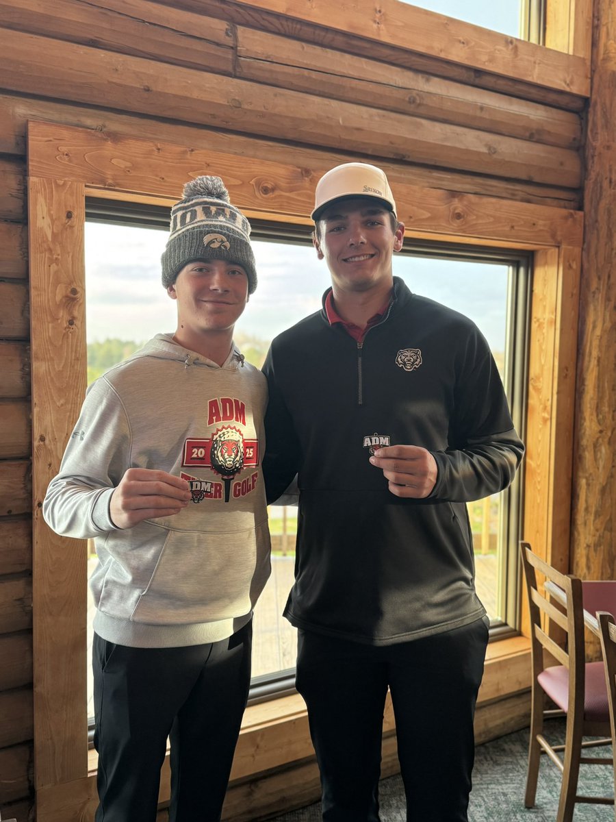 ADM Boys Golf (@admgolf) on Twitter photo Tonight the Tigers take home 1st place shooting a 151 (+7) team score. Medalist honors tonight via card back go to <a href="/GrantJansen2025/">Grant Jansen</a> 36 (E) and runner up to <a href="/_cartermadison/">Carter Madison</a> 36 (E). #keepgrinding Tonight the Tigers take home 1st place shooting a 151 (+7) team score. Medalist honors tonight via card back go to <a href="/GrantJansen2025/">Grant Jansen</a> 36 (E) and runner up to <a href="/_cartermadison/">Carter Madison</a> 36 (E). #keepgrinding