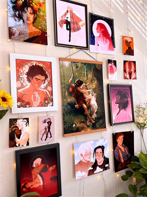 i've had a very rough week of being sick which means i've been a bit behind on work and orders and i'm so sorry 😭 it also means that i'm trying to catch up financially so if you are interested in any of my prints i'd be really appreciative!!!

🖼️ https://t.co/j8fFh2vC88 