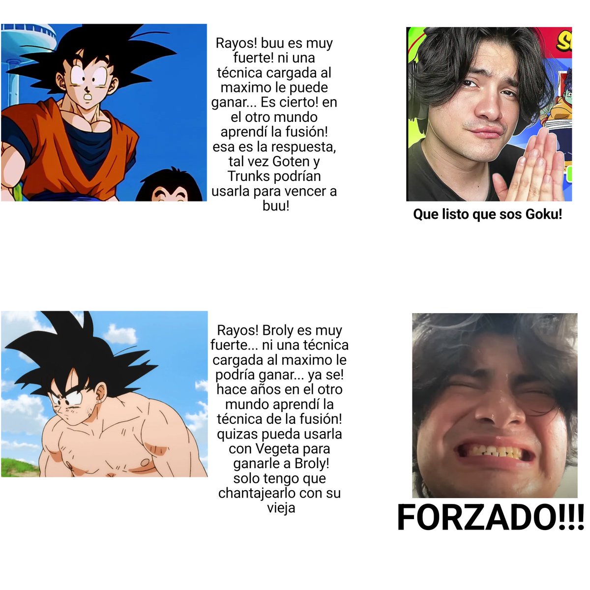 HaterDeJupiterZ's tweet photo. La neta @jupiterZ_yt en esta eres indefendible XDDD
#DragonBall #DragonBallZ #DragonBallSuper https://t.co/LT5aYpVgKC