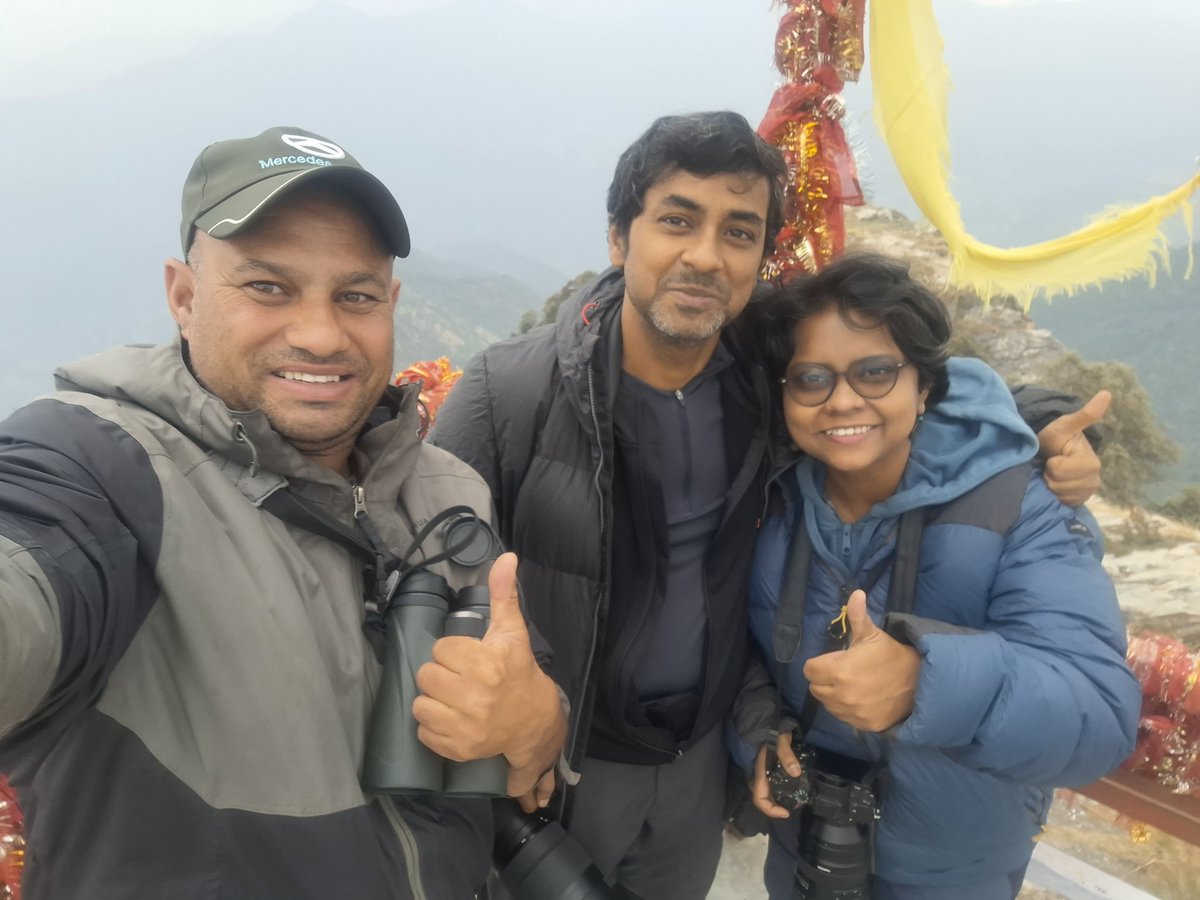 ExpedAdventure's tweet photo. had a nice Bird Photography Tour with couple from Calcutta on Kartik Swami Temple spotted Cheer Pheasant Koklass Pheasant https://t.co/wC6NnTbfah
