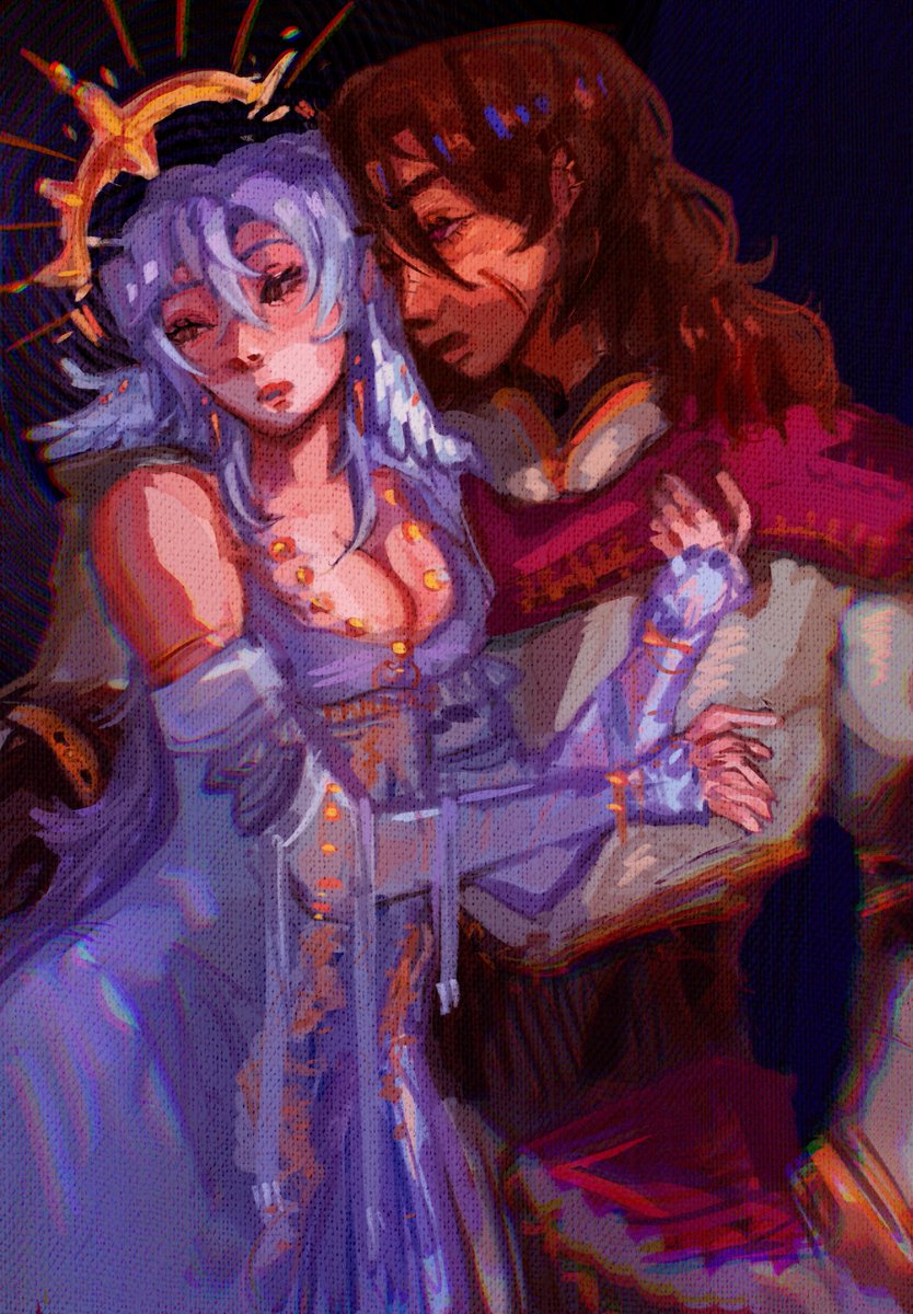 Starry ☆COMMS OPEN (@itss_starry) on Twitter photo <a href="/galladayex/">Galladay Week 2025: April 6-12th</a> Day - 1 (fairy tale) #galladayweek2025 #Galladay ,, decided to go for some doomed yuri <a href="/galladayex/">Galladay Week 2025: April 6-12th</a> Day - 1 (fairy tale) #galladayweek2025 #Galladay ,, decided to go for some doomed yuri