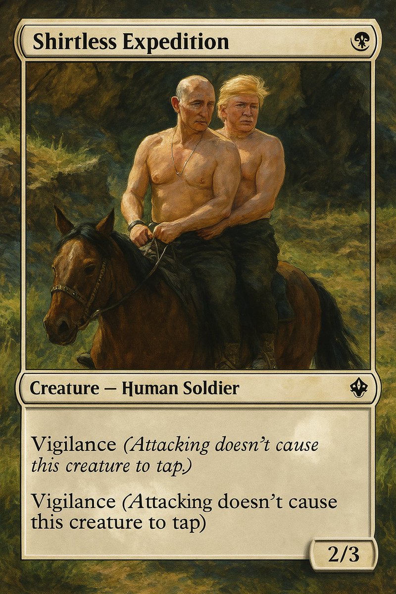 MagicMemeCards's tweet photo. Epic meme for an epic expedition #magicmeme https://t.co/RjLZgjbPes