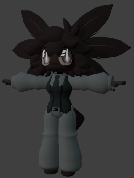 Sora_webb's tweet photo. how does one make vrc avatars? ive tried before but cant figure out unity or even the 'vrc creator companion'. Id really like to make an ava of this gal but its so confusing...
 if anybody that makes them could help or give tips on how to make that easier? https://t.co/e6Ava4rmPS