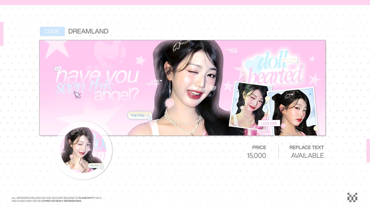 a repost would be appreciated!

⭐️ paagiii semuanyaa, akuu disini ada 4 layout WONY yang bisa kalian jemput sekarang! price on pic dan udah include free retext semua, boleh DM aku kalau mau jemput! 🧁🍥 ˚ ⁎

#zonauang #zonaba