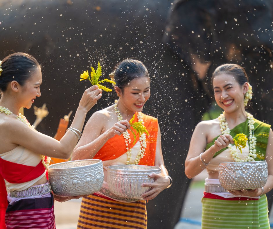 thd's tweet photo. Water fights are everywhere today, and the smiles are unstoppable! 😄💦
Remember:
✔️ Splash with love
✔️ Be kind to everyone
✔️ Respect those who don’t want to get wet
Let’s make Songkran fun, safe, and unforgettable for all! 💙

#SongkranFun #SplashSmart #SpreadJoy https://t.co/7Jf9Sr7eOp