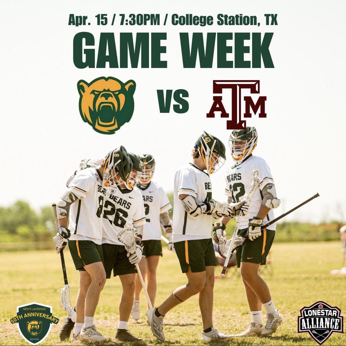 Up next: Bears go to College Station tomorrow night to take on Texas A&amp;M in our last game of the 2025 regular season. 

#SicEm🐻