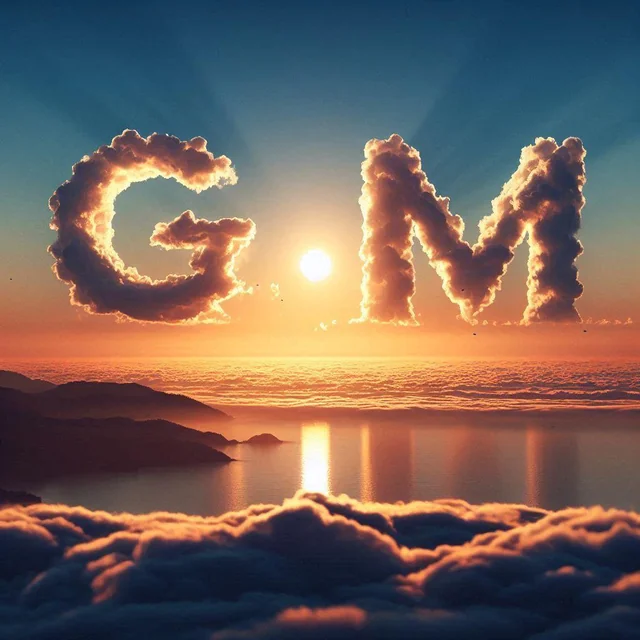 GM CRYPTO! SAY IT BACK!