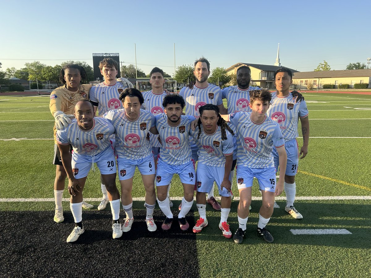 HarrisonTurchon's tweet photo. Enjoyed playing in my first game of the #dallascup2025 and my first #UPSL for @ThreatFC https://t.co/el5WBbqs3g