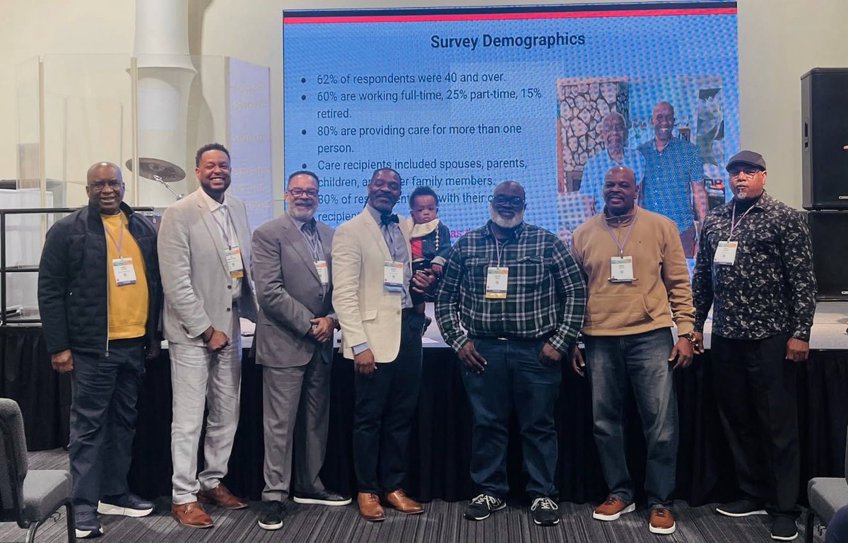 At the 2025 #ALTERDementiaSummit, strength &amp; vulnerability shined in “Man to Man: Male Caregiver’s Support" session. 💜

🎙️ The panelists shared insights &amp; tools for men in caregiving roles.

📊 39% of caregivers—20M—are men.

Let’s uplift, empower &amp; normalize their journeys.