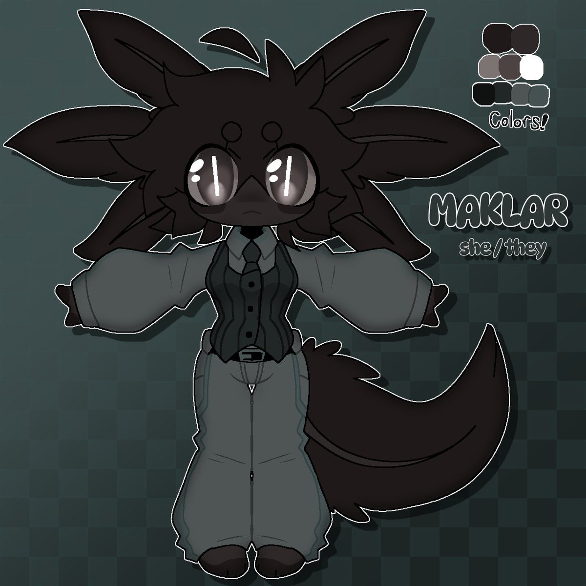 Sora_webb's tweet photo. how does one make vrc avatars? ive tried before but cant figure out unity or even the 'vrc creator companion'. Id really like to make an ava of this gal but its so confusing...
 if anybody that makes them could help or give tips on how to make that easier? https://t.co/e6Ava4rmPS