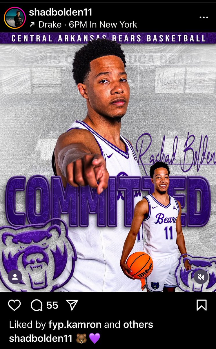 Sam Lane (@samlaneok) on Twitter photo Central Arkansas MBB picks up a commitment from Mississippi College G Rashad Bolden.
The rising senior was No. 7 in all of D2 basketball with 24.3 PPG. Also led his team with 98 assists. Central Arkansas MBB picks up a commitment from Mississippi College G Rashad Bolden.
The rising senior was No. 7 in all of D2 basketball with 24.3 PPG. Also led his team with 98 assists.