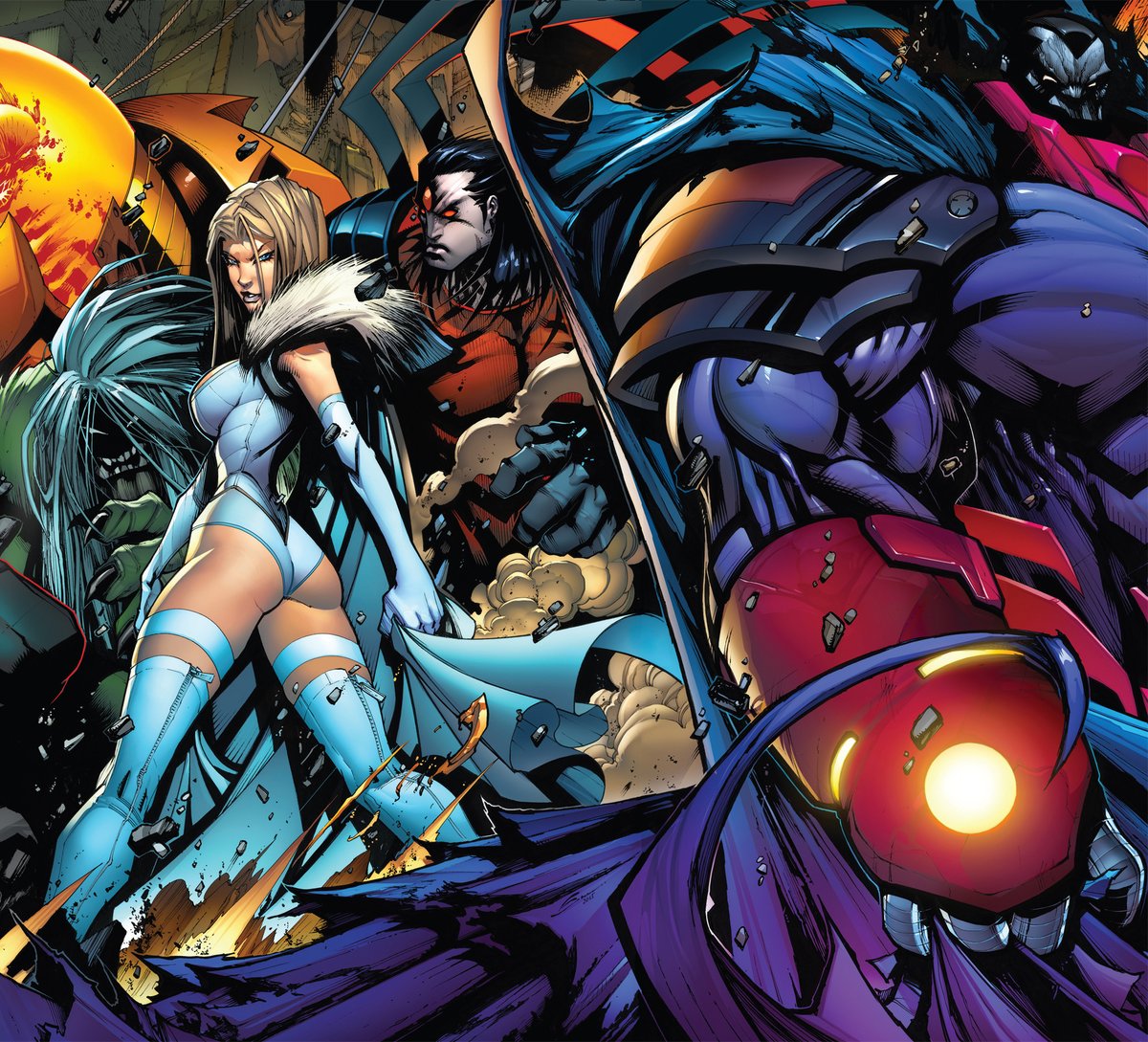 Oldies but goodies!

My Age of Apocalypse five connecting cover!

#marvelcomics #xmen #wolverine #ageofapocalypse