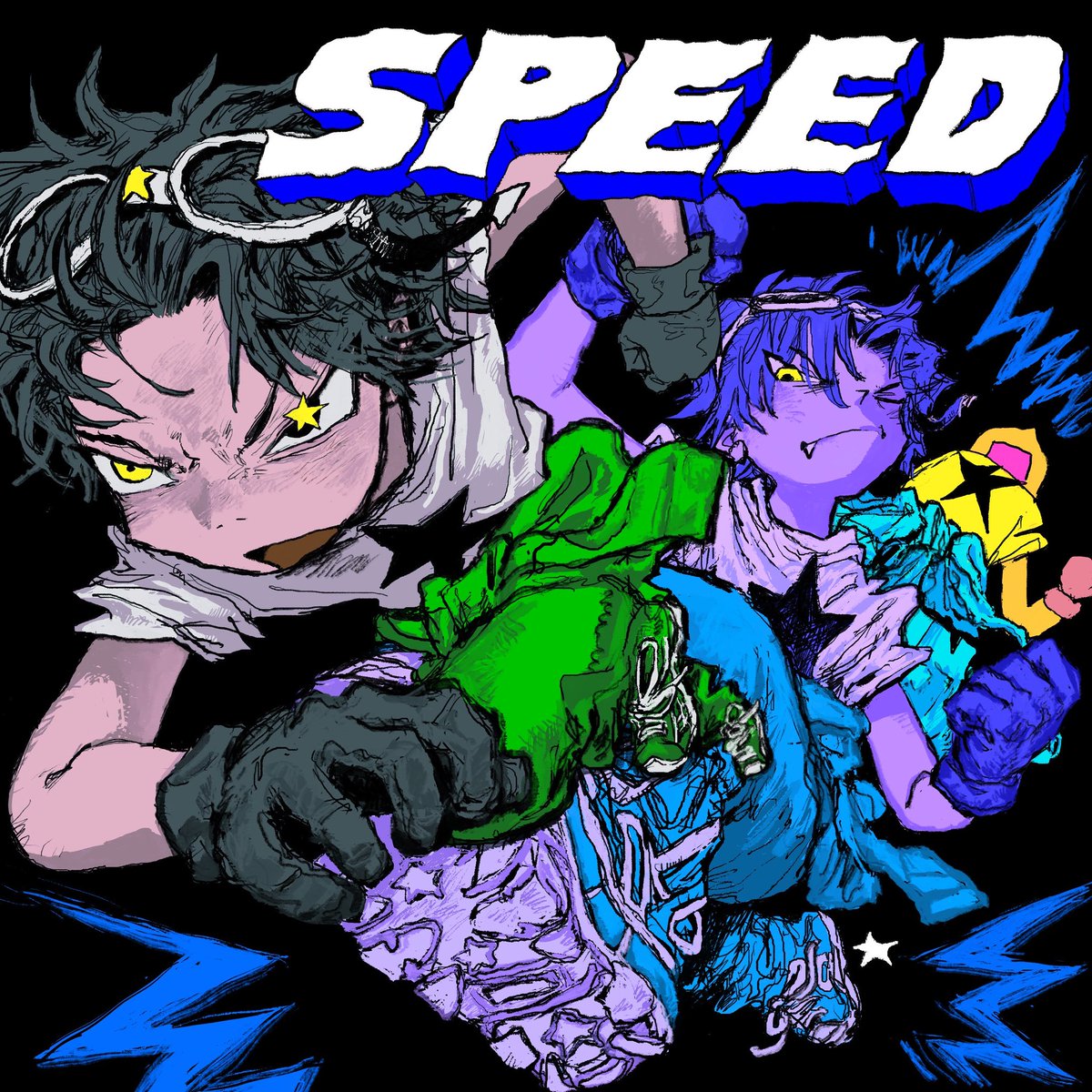 SPEEDジャケイラストお手伝いさせていただいております。(^_-)-☆