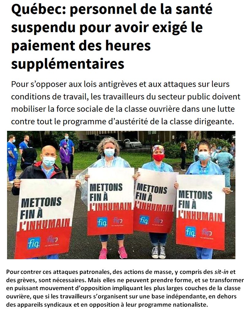 NoWar28052360's tweet photo. #Québec #santé #Lévi #FIQ #Infirmières
https://t.co/yQoT7I52Ne https://t.co/UHdLkaCu85