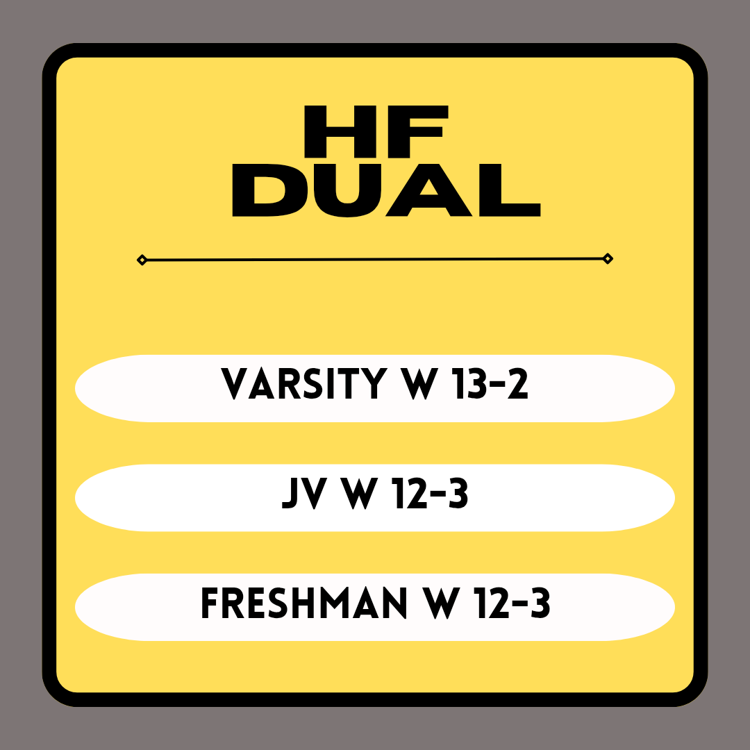 First program sweep of the season for the lady bolts tonight. Varsity record advances to 9-3. Back on the courts tomorrow @ Sandburg for another conference dual
