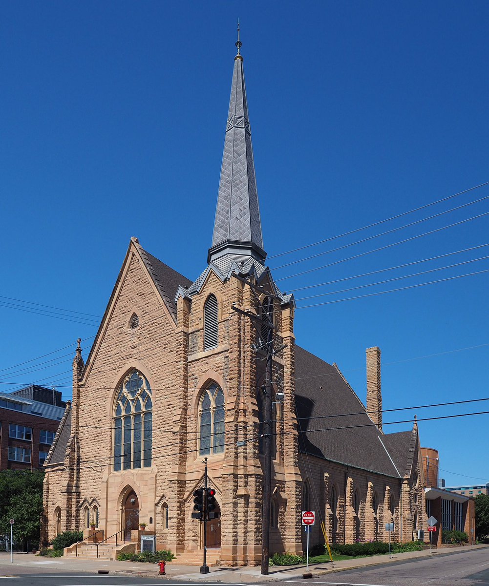 TheBaptistInn's tweet photo. Day 20: First Baptist Church of Saint Paul was founded in 1849, by twelve pioneers, including Harriet Bishop, Minnesota’s first public school teacher. Their first chapel stood atop “Baptist Hill,” now Mears Park. #Minnesota #baptist #church https://t.co/UJZkkZkNUA
