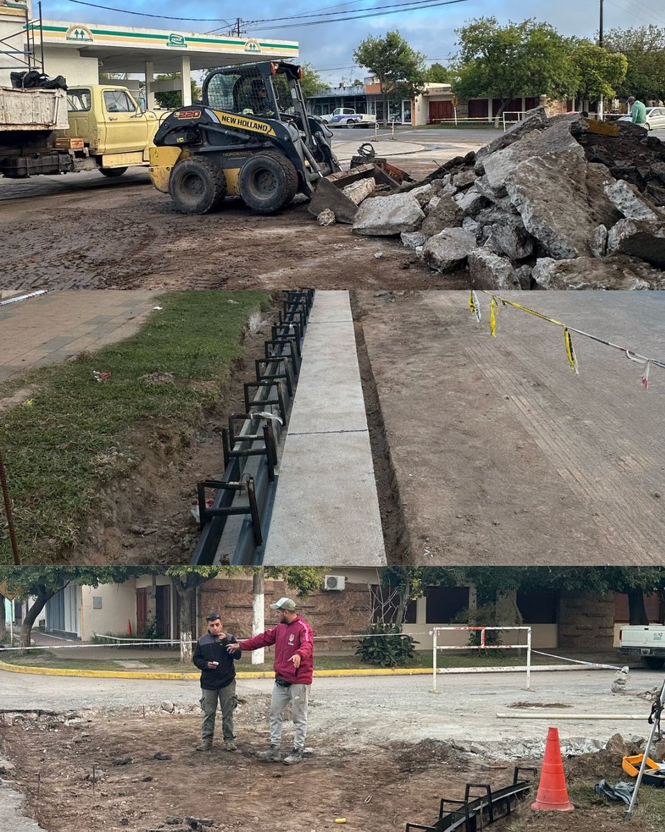 Municipalidad de El Tío (@municipioeltio) on Twitter photo #Obras que avanzan💪 vados y cordón cuneta #Obras que avanzan💪 vados y cordón cuneta