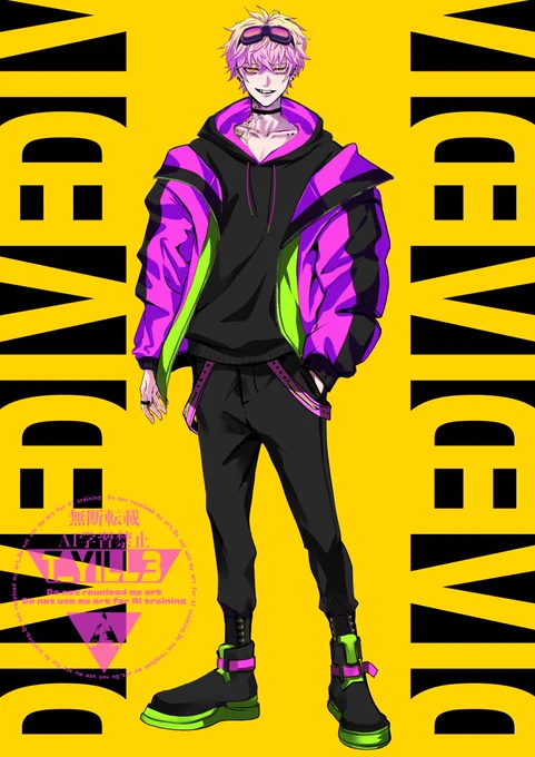 簡易塗りメニューの説明用サンプルで描いてみました 