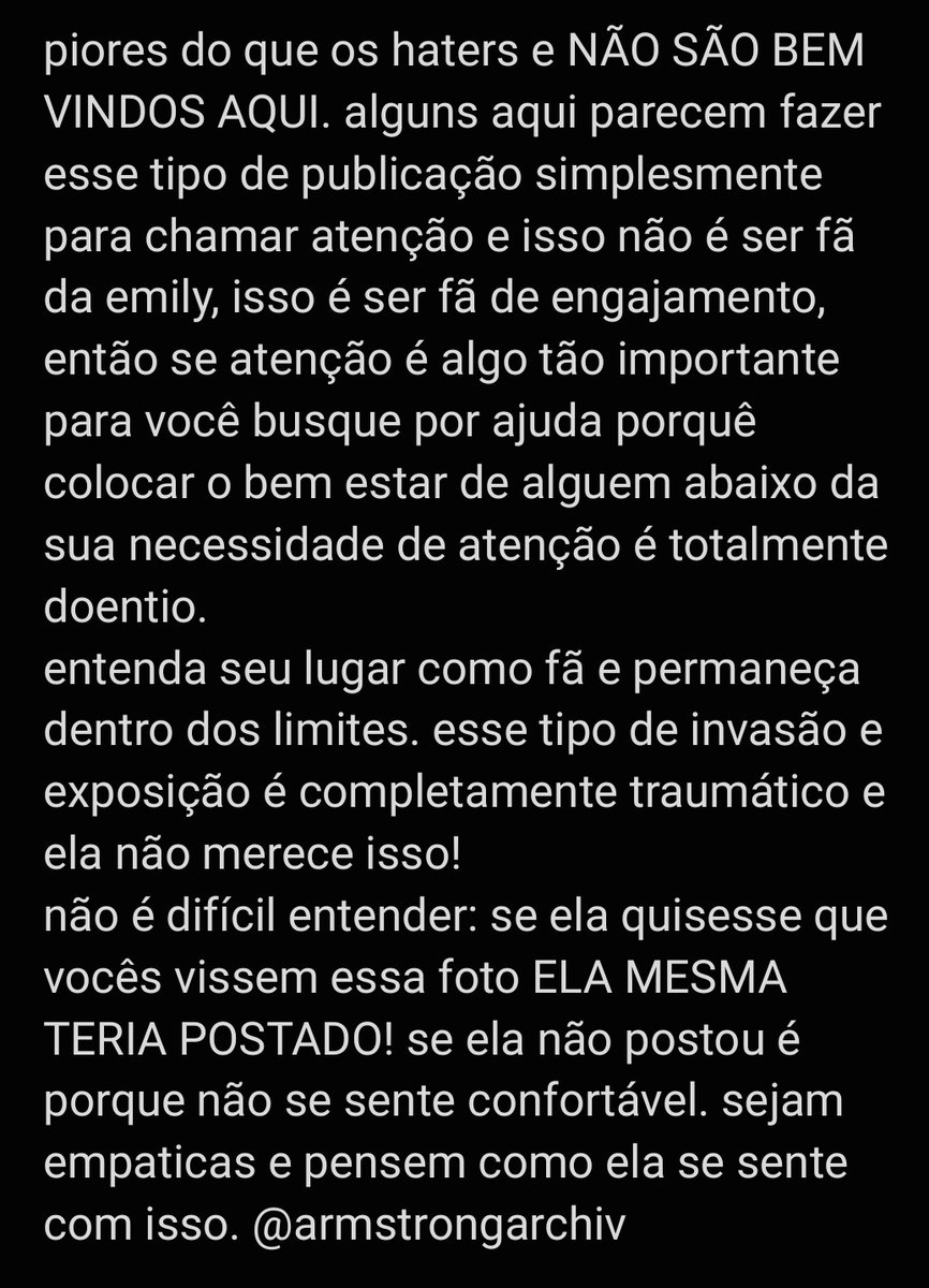 armstrongarchiv's tweet photo. the point here isn’t to start drama or anything, it’s just to raise awareness ‘cause this isn’t the first time it’s happened. let’s respect each other’s boundaries as fans — it’s really not that hard! :)
🇧🇷 | 🇺🇲 https://t.co/SL2vvCdZxB