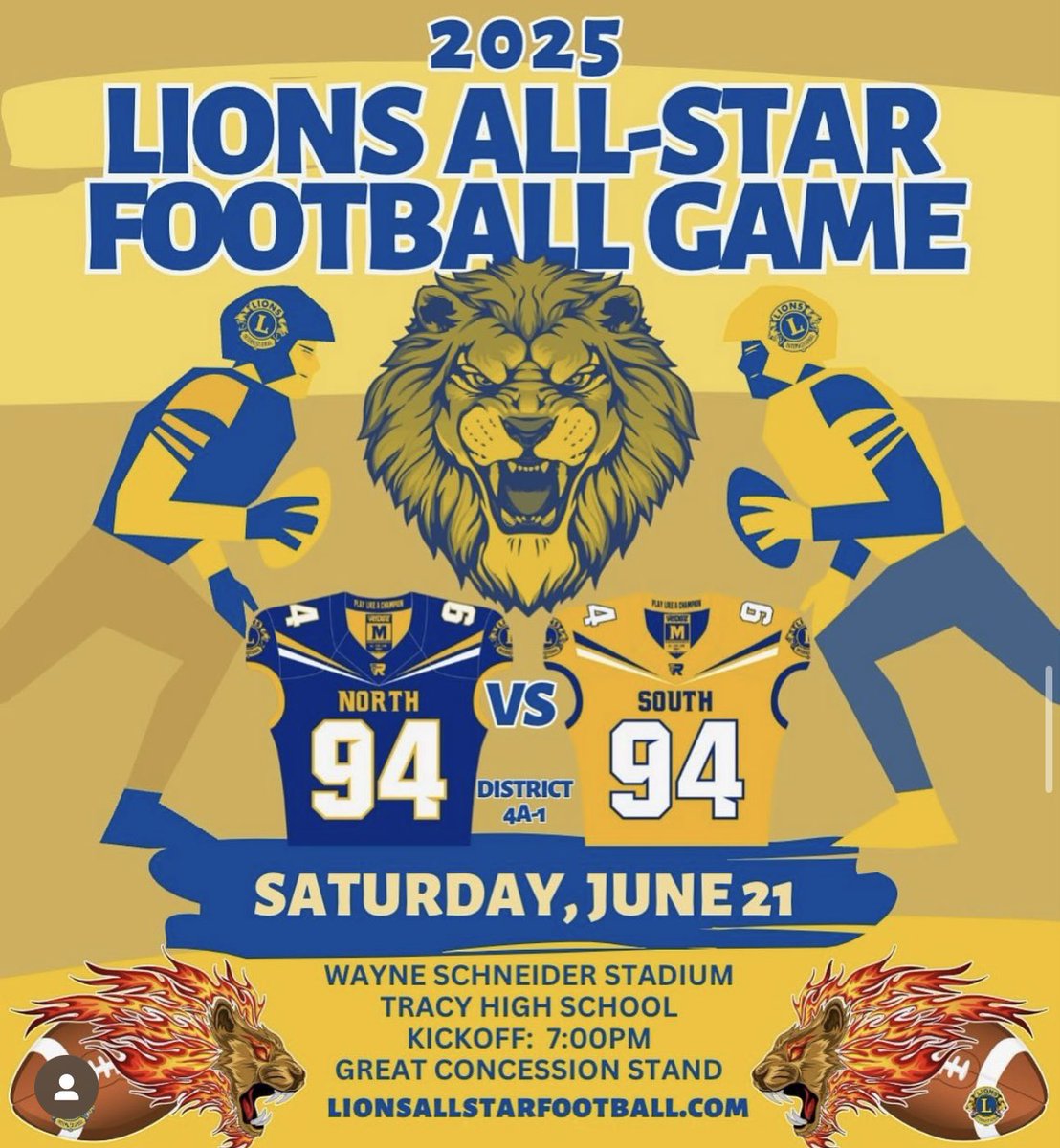 Congrats to Seth Mitchell on being my first player in the Lions All Star Game! Proud of you kid! <a href="/ArgoStangs/">Argonaut Football</a>