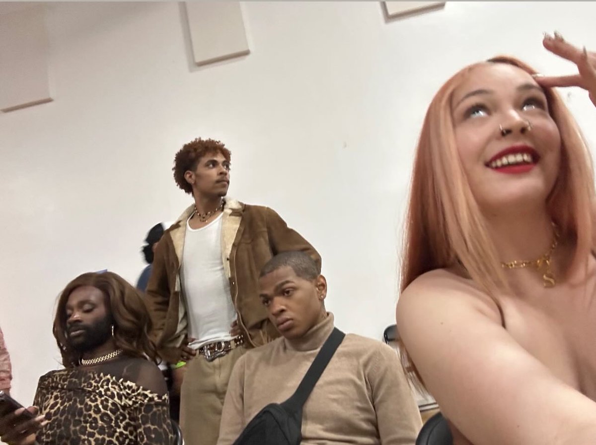 Mind you, we just got off the rd in this picture